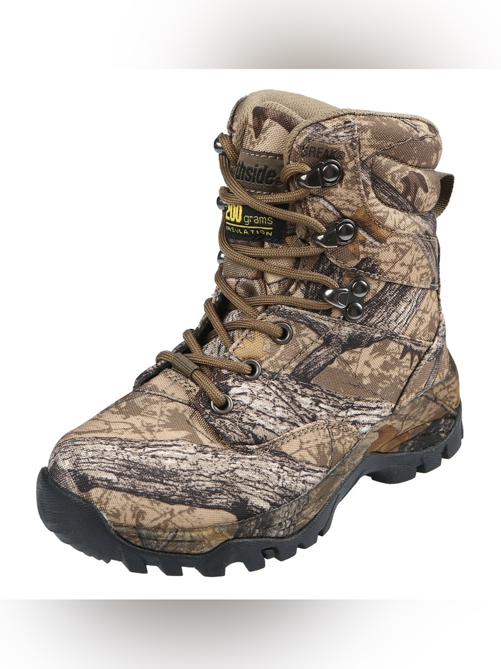 Northside Kids Camo Brown Hiking Boots